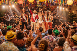 Baile das Marchinhas consagra a corte e dá o tom do Carnaval 2026 em Bagé